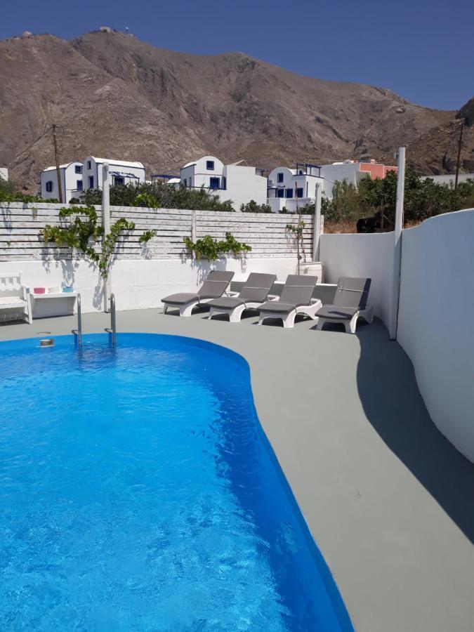 Three Harites Perissa (Santorini) Exterior foto