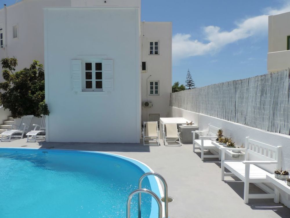 Three Harites Perissa (Santorini) Exterior foto