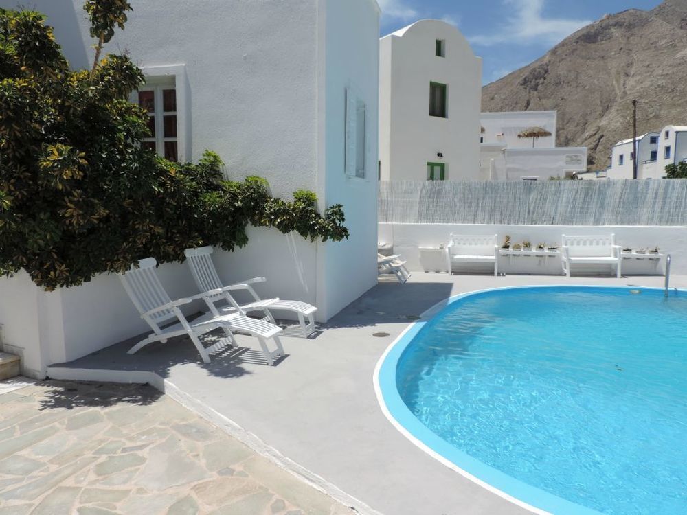 Three Harites Perissa (Santorini) Exterior foto